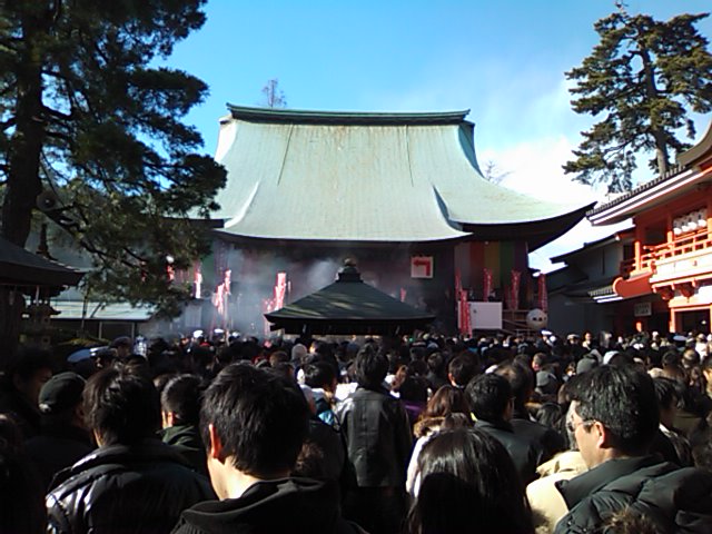 2010年の初詣で高幡不動尊に行ってきました